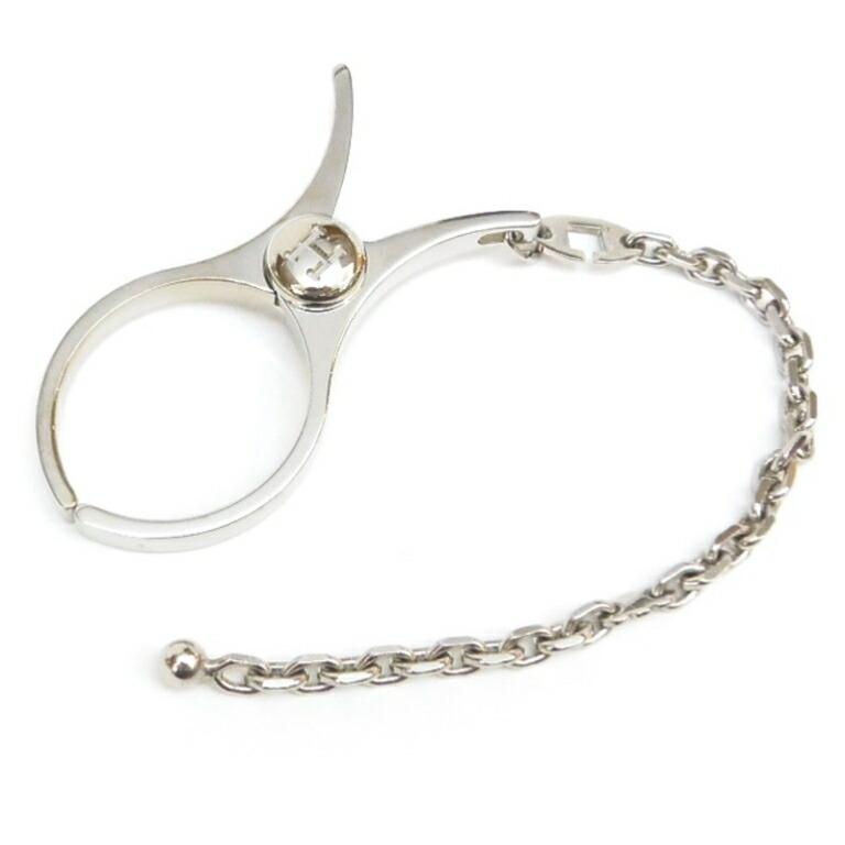 HERMES（エルメス） グローブホルダー 手袋ホルダー フィルー シルバー