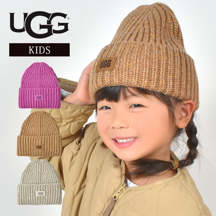 UGG ロゴ入り ニット帽 ベージュ・ブラウン 楽天市場】【最大2万円OFF