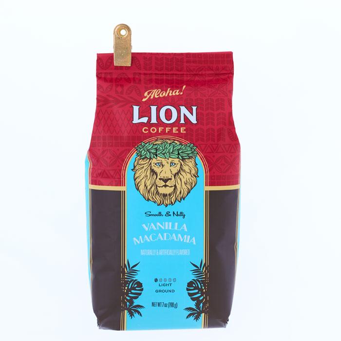 LION COFFEE（ライオンコーヒー） バニラマカダミア セール 7oz 198g