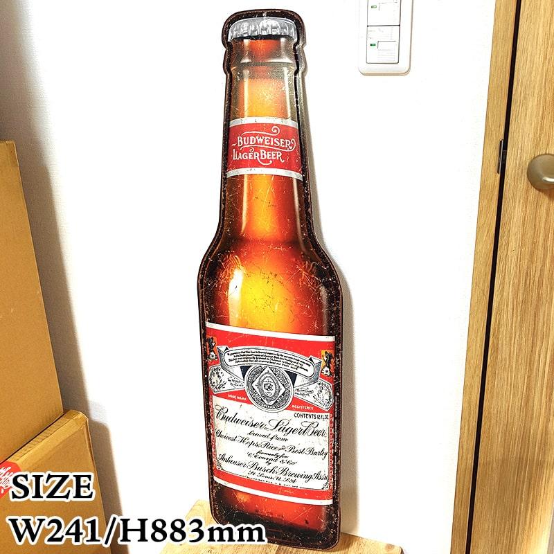 アメリカン レトロ ブリキ看板 ヴィンテージ バドワイザー ビール