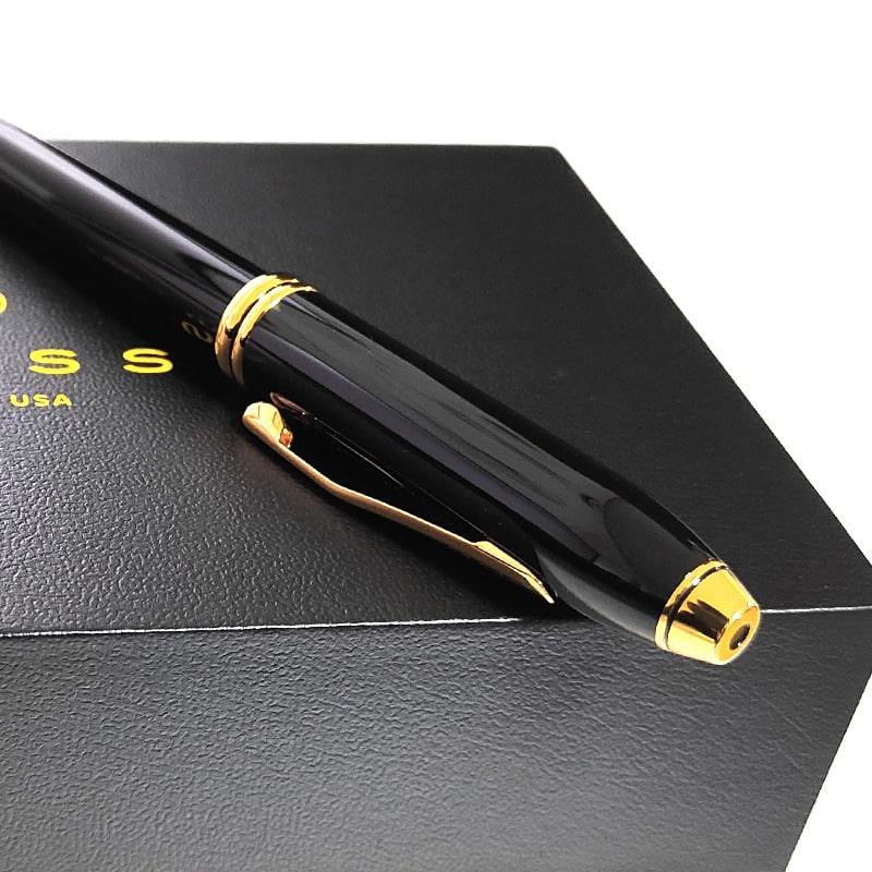 CROSS（クロス） ボールペン タウンゼント ブラックラッカー ゴールド