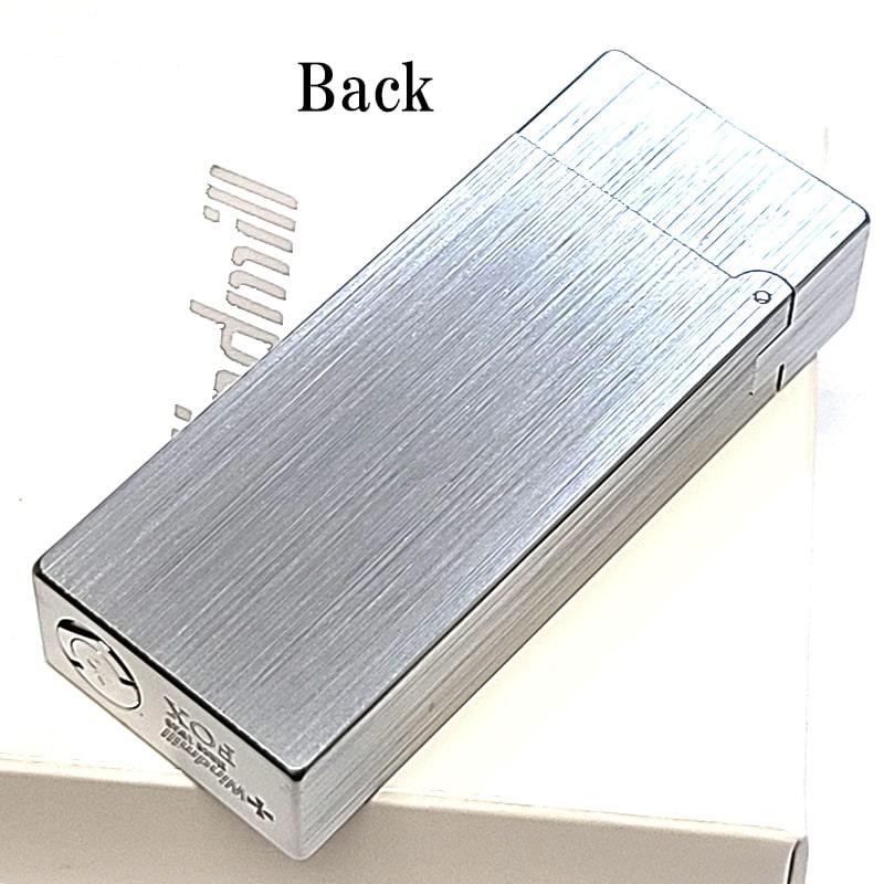 オイルライター FOX クロームサテン 重厚 かっこいい 真鍮 フリント