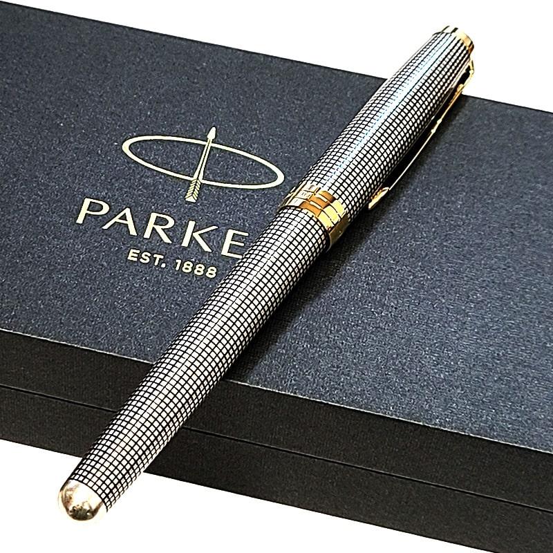ソネット 万年筆 PAKER プレミアム シズレGT 細字 美しい スターリング