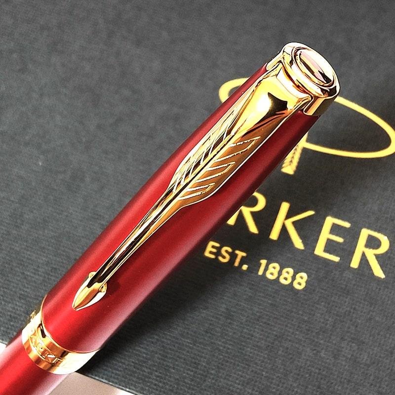 ソネット ボールペン おしゃれ パーカー レッドGT 高級 ゴールド