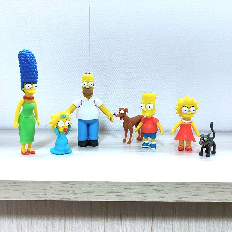 フィギュア ザ・シンプソンズ ファミリー 可愛い アメリカン