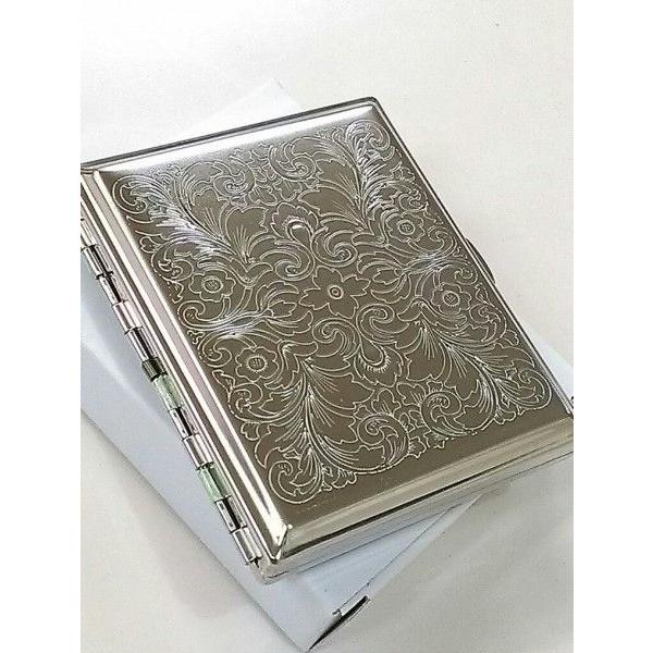 シガレットケース ドイツ製/サンダー シルバーアラベスク ストール社