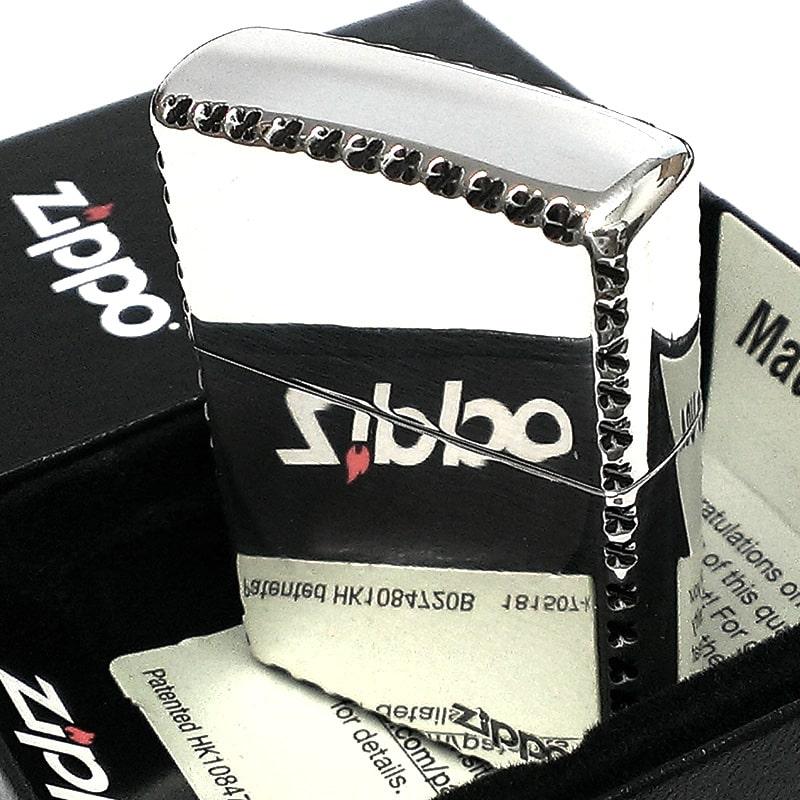ZIPPO（ジッポー） エングレーブ ロゴ ライター 渋い シンプル ジッポ