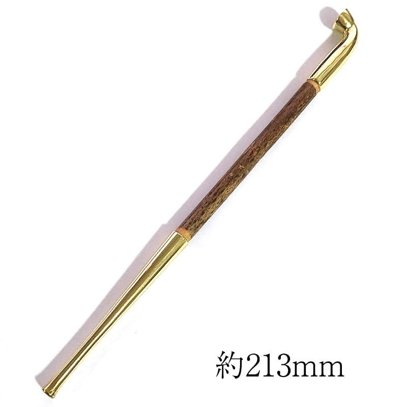 煙管 喫煙具 真鍮女持羅宇 きせる TSUGE キセル 天然竹 ツゲ たばこ