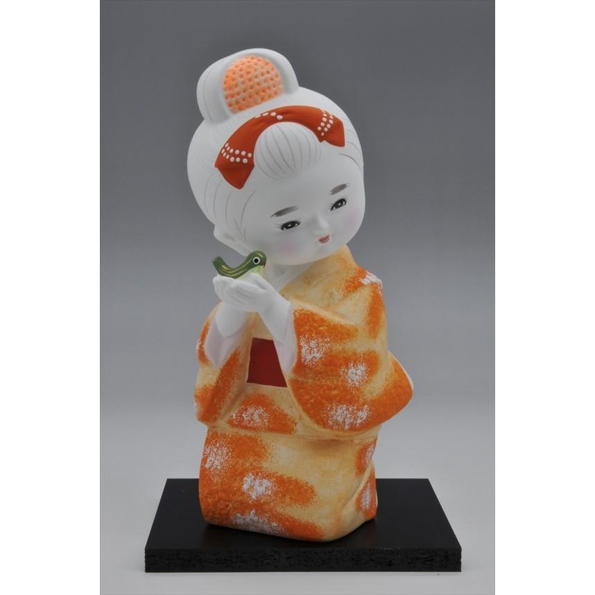 博多人形 【少女うぐいす】 ま〜可愛い！！ : 博多人形本舗 - 通販