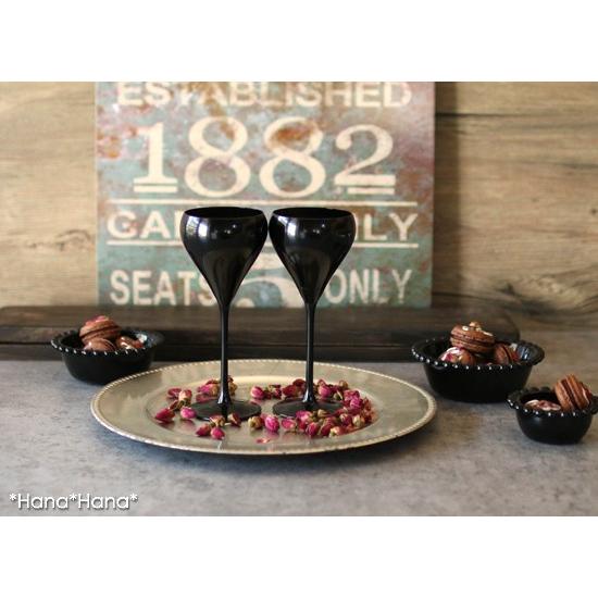 モダンデザイン ガラス製黒い装飾品 モダンデザイン ガラス製黒い装飾