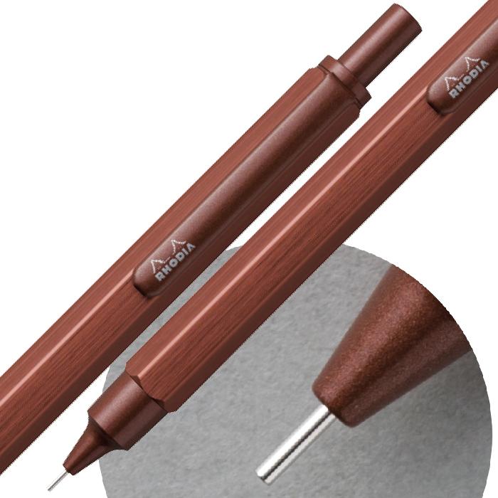 RHODIA（ロディア） スクリプト シャープペンシル マロンブラウン 限定