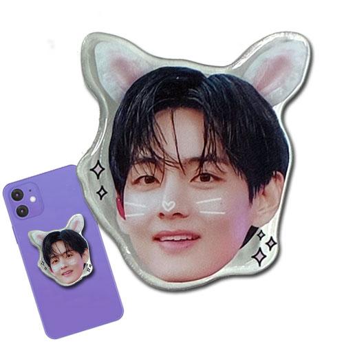送料無料・速達】 V テテ (防弾少年団 / BTS) グッズ - スマホグリップ