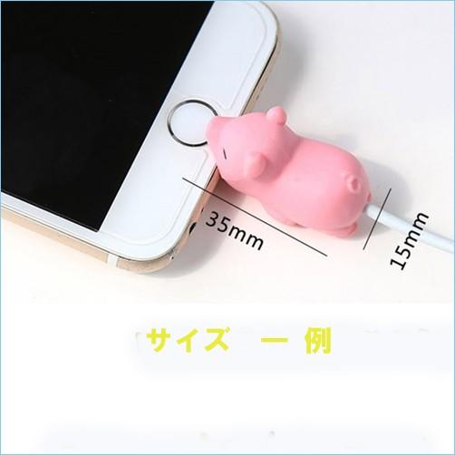 Apple ケーブルバイト かわいい 断線防止 KABLE BITE iphone 充電