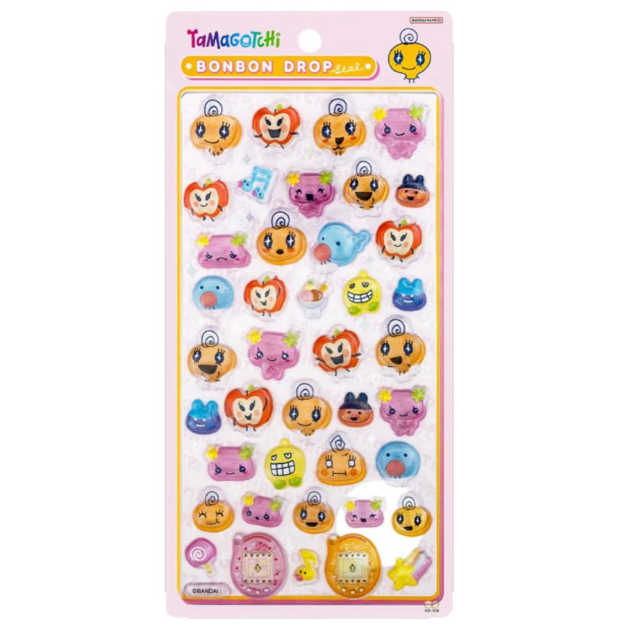 サンスター文具 ボンボンドロップシール たまごっち めめっち S8812551