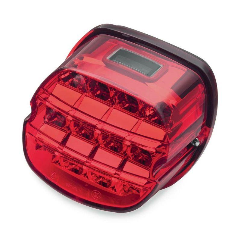 ハーレー純正 レイダウン LEDテールライト レッド 上ナンバー用