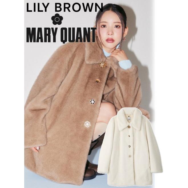 LILY BROWN（リリーブラウン） (12%OFF) LB×MARYQUANT ビジューボタン