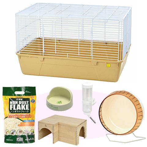 三晃商会 シャトルマルチ R70ハリネズミ飼育セット 6点【一度のご注文