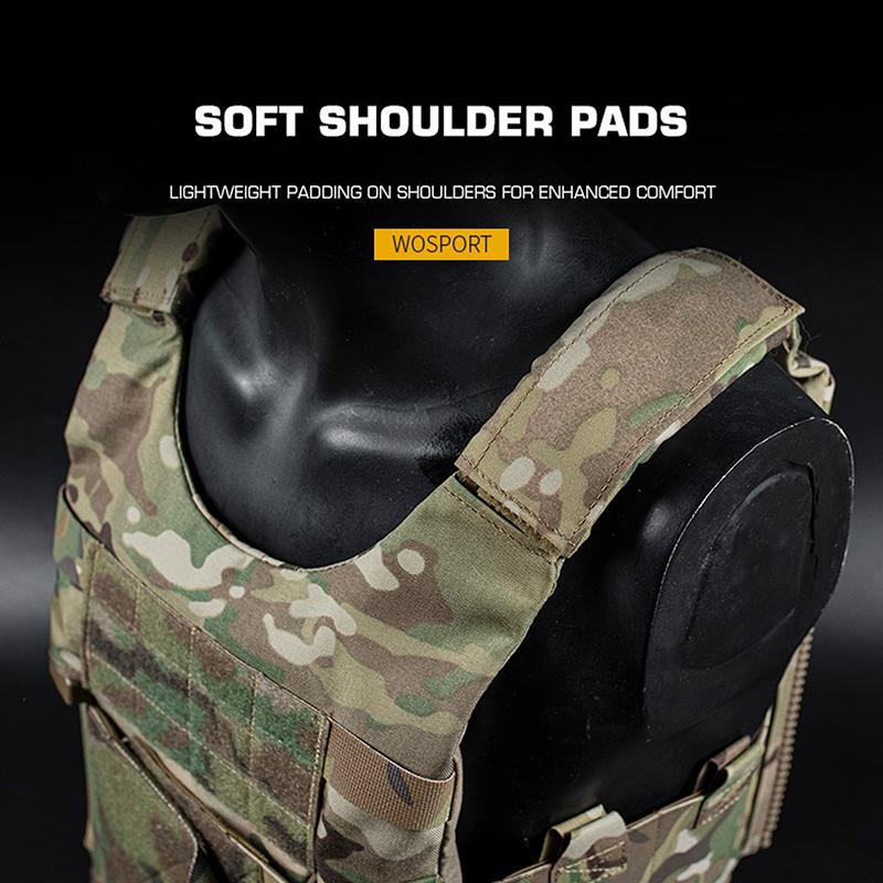 WoSporT Spiritus Systemsタイプ LV/119プレートキャリア : ミリタリー