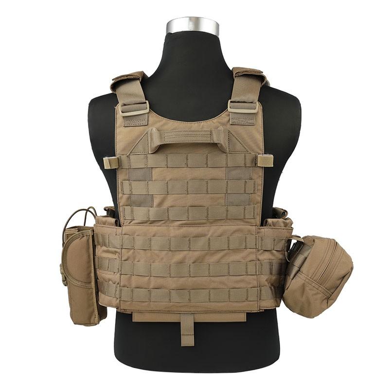 EMERSON LBT6094Aスタイル プレートキャリア 3ポーチ付 CB