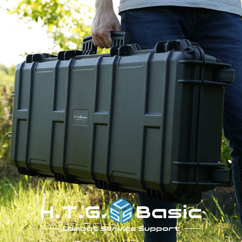 HTGベーシック ハードガンケース キャスター付き ワイド 2丁 93cm