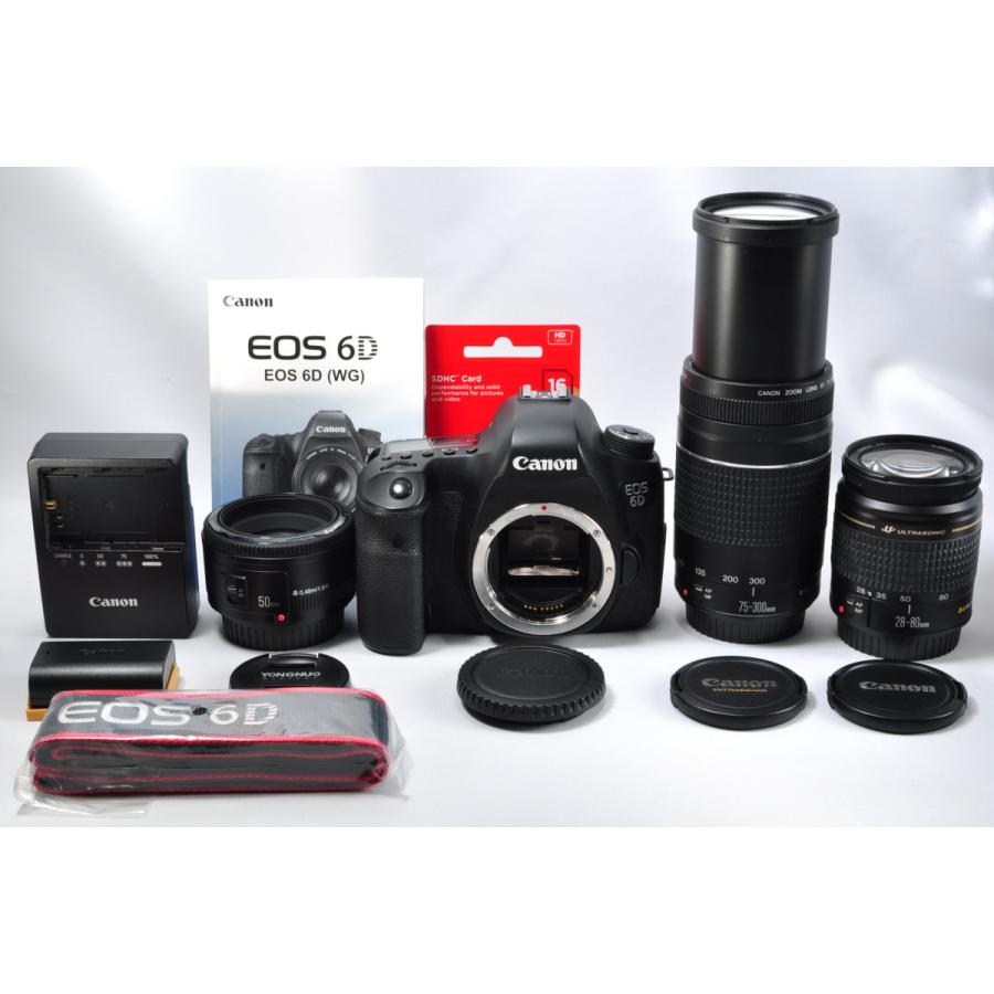 Canon EOS 9000D キャノン EOS 6D Wi-Fi レンズセット EOS 6D Canon