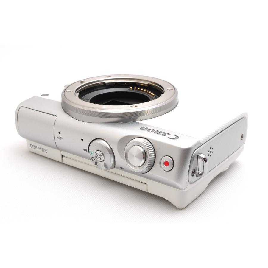 EOS M キヤノン Canon ミラーレス一眼 M100 レンズキット ホワイト SD