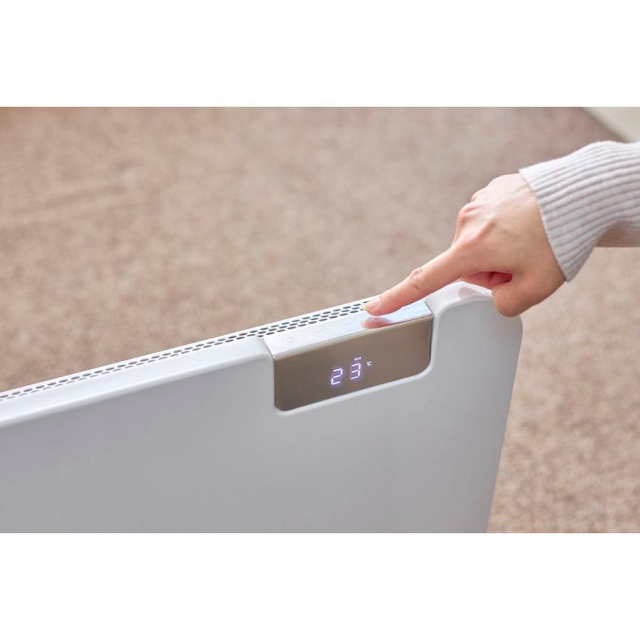 moku. コンベクターヒーター(パネルヒーター) ここぽか 1200W MCH-1202