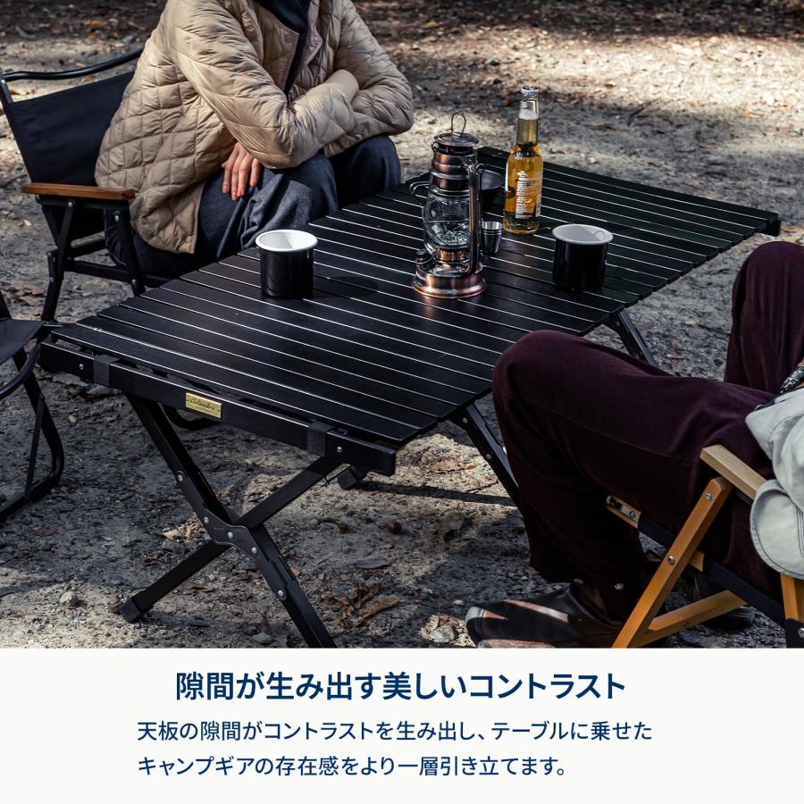 Hilander（ハイランダー） アウトドアテーブル ウッドロールテーブルX