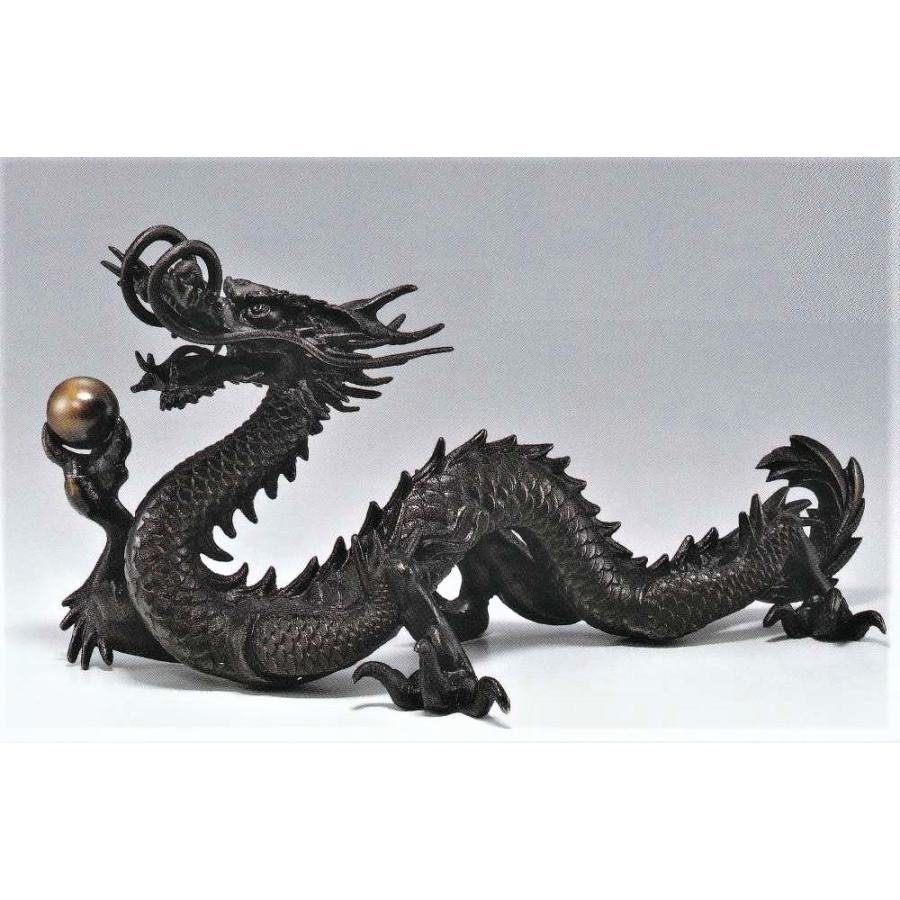 高岡銅器 龍の置物 瑞龍 大 美術工芸通販 送料無料 : 檜屋美術館