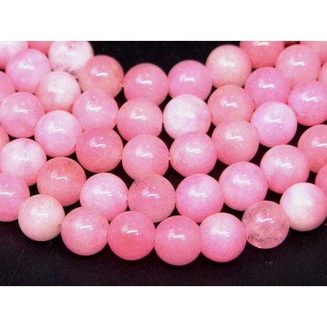 天然石 パワーストーン g3-21C 8mm 白ピンク クォーツァイト クォーツ