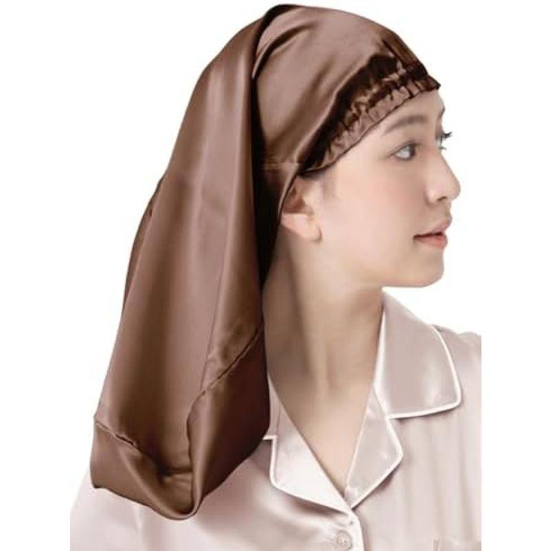 SEAWIND シルク-ナイトキャップ シルクキャップ ロングヘア用 ない