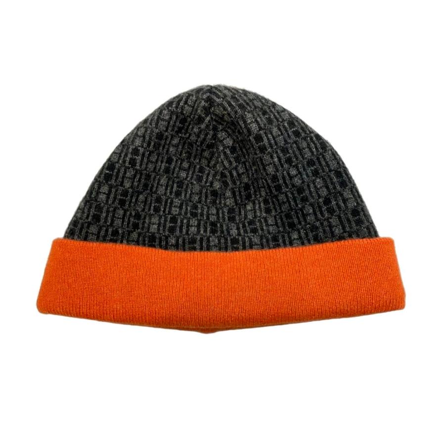 エルメス ニット帽 カシミヤ100% レディース メンズ SIZE ME HERMES