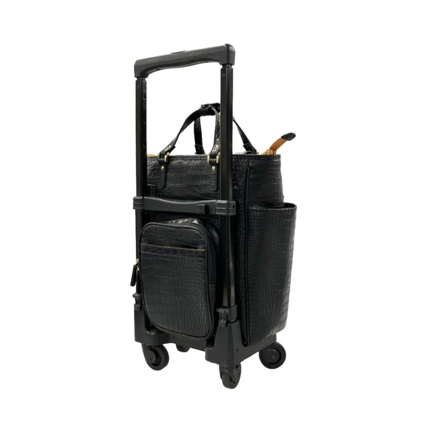 スワニー キャリーバッグ キャリーケース クロコダイル レディース