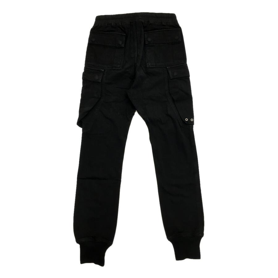 22SS Rick Owens CARGO LONG 48 TE パンツ 黒rick owens（メンズ