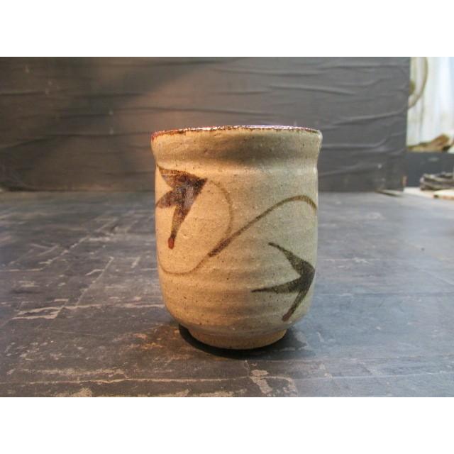 人間国宝 十三代中里太郎右衛門絵唐津湯呑5客 陶器 陶芸 湯飲み 作家