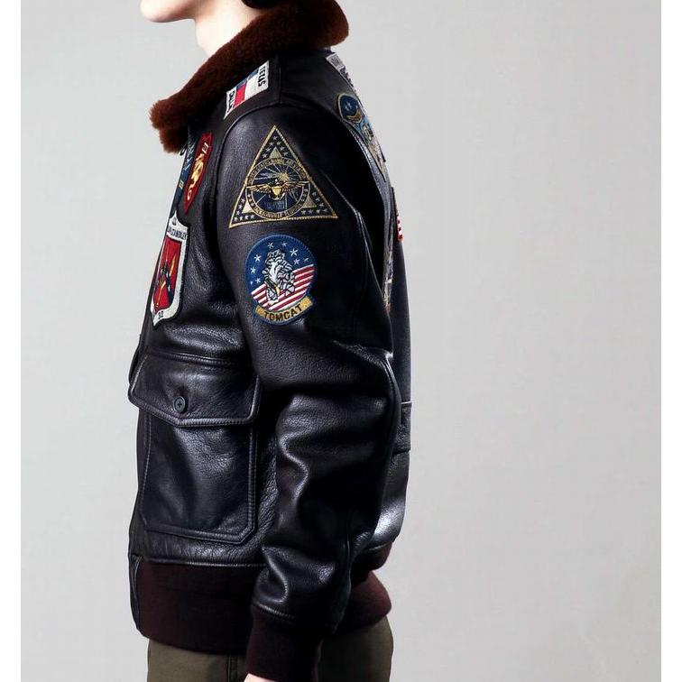 AVIREX 本革 G-1 ジャケット トップガン GOAT Y_U 7834950011 ☆REVM