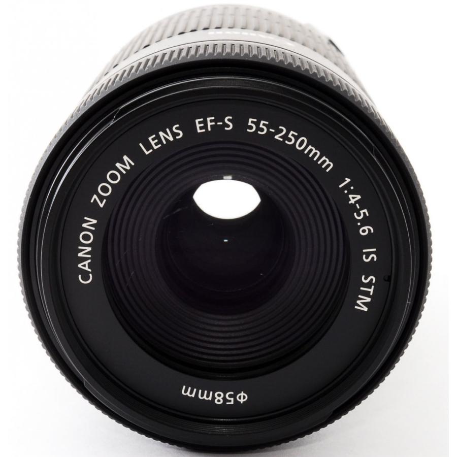 EFレンズ キヤノン 望遠レンズ CANON EF-S 55-250 IS STM 中古 保証 美