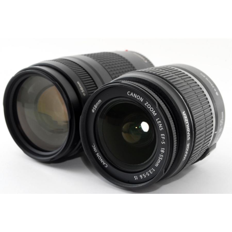 EOS Kiss X3 キヤノン デジタル一眼 CANON ダブルズーム 中古 新品SD