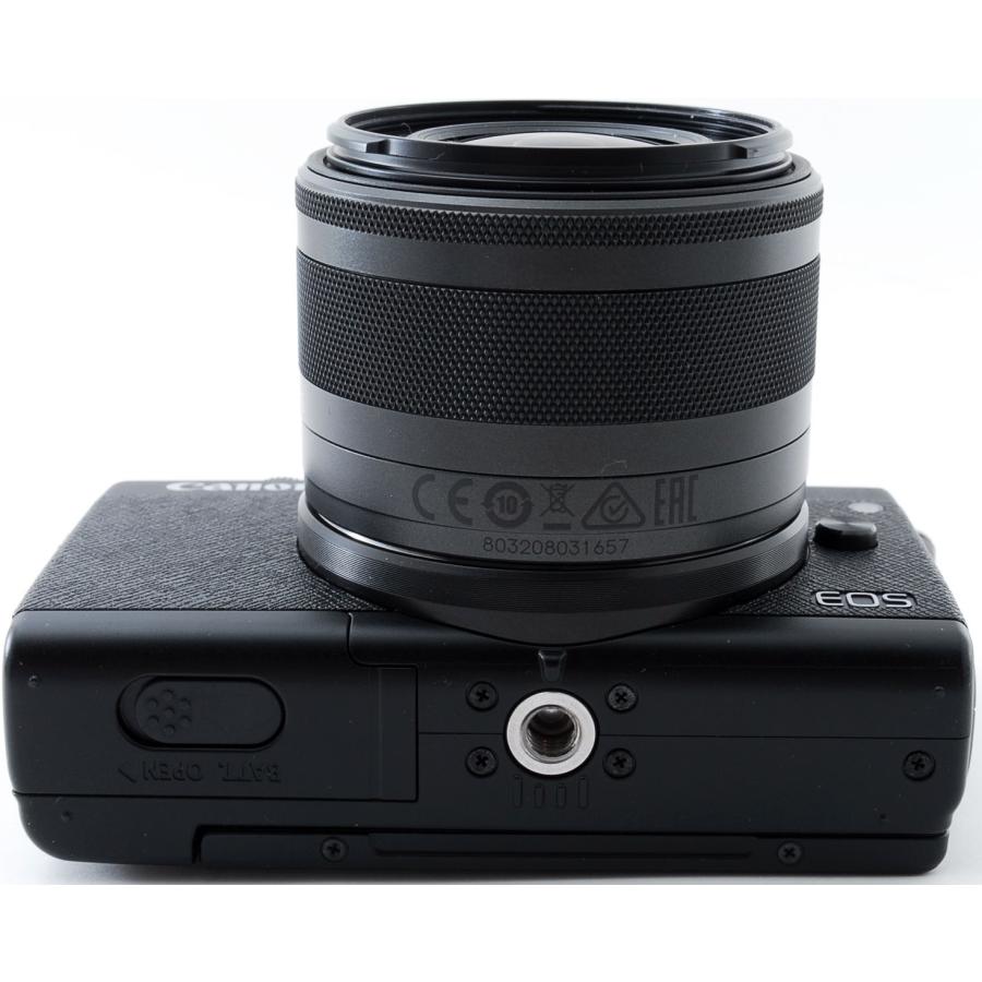 EOS M キヤノン ミラーレス CANON M200 レンズキット ブラック 中古 Wi
