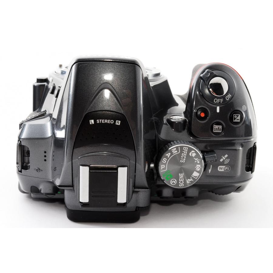 ニコン（Nikon） デジタル一眼 D5300 レンズキット グレー 中古 Wi-Fi