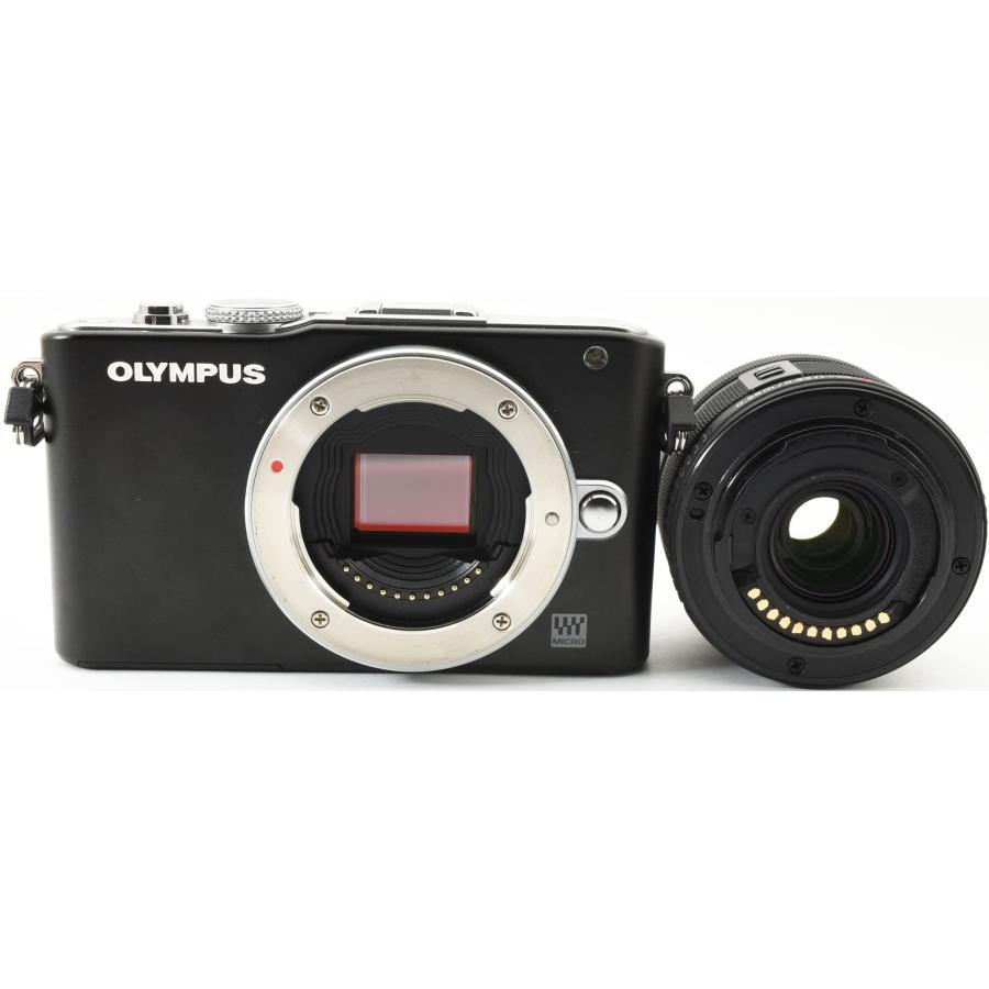 OLYMPUS PEN オリンパス ミラーレス Lite E-PL3 レンズキット ブラック