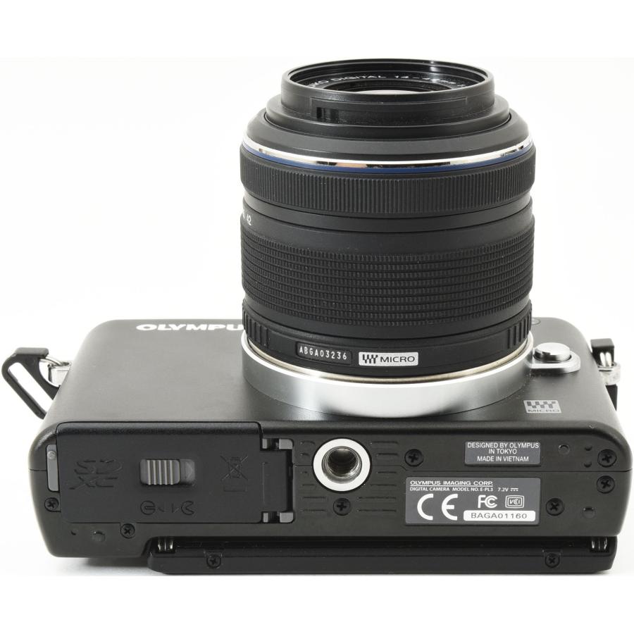 OLYMPUS PEN オリンパス ミラーレス Lite E-PL3 レンズキット ブラック