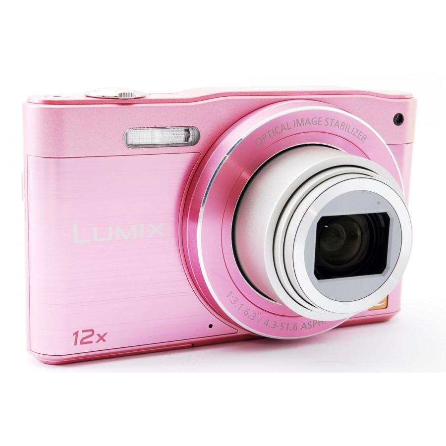 LUMIX パナソニック コンデジ Panasonic DMC-SZ8 ピンク 中古 Wi-Fi