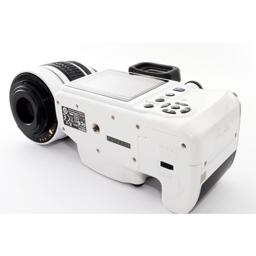 ペンタックス デジタル一眼 PENTAX K-X ホワイト レンズキット 中古