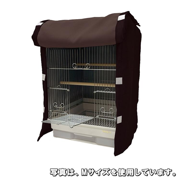 鳥かご 遮光 ケージカバー Mサイズ 38×40×54 カチオンMI× インコ