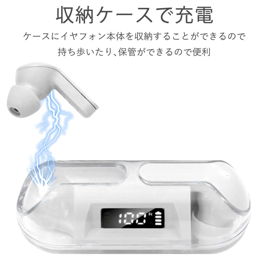ワイヤレス イヤホン Bluetooth 5.4 最新版 iPhone 16 Android タッチ