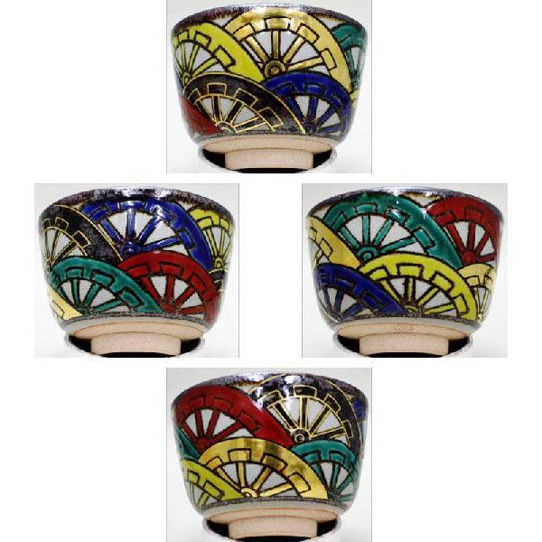 茶道具 抹茶茶碗 乾山写 源氏車 田中方円作 茶道 : 茶道具いまや静香園