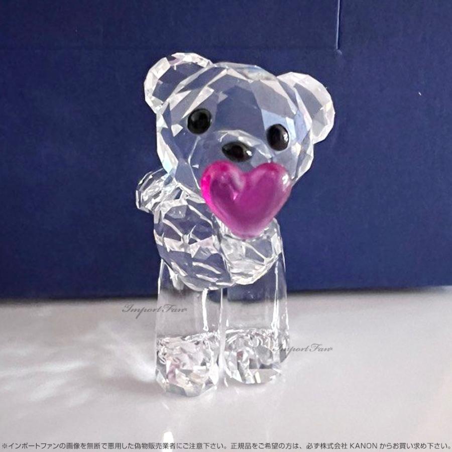 スワロフスキー クリスタルベア ハート付き SWAROVSKI（スワロフスキー