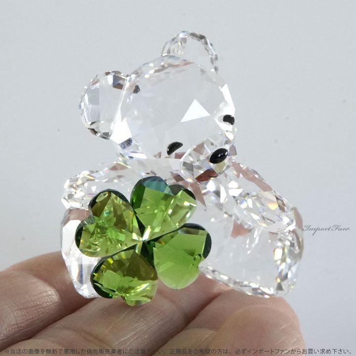 スワロフスキー 箱有り クリスベア クローバー swarovski