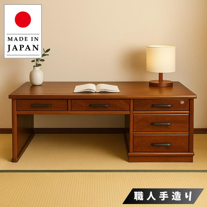 文机 和風 ローデスク 引き出し付き お座敷机 おしゃれ お座敷デスク